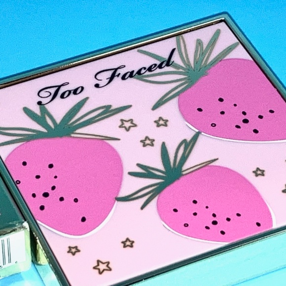 🎀 $43 - Strobeberry Too Faced Tutti Frutti Fruit Cocktail Blush Duo New in Box - Picture 4 of 12